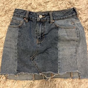 Pacsun denim skirt